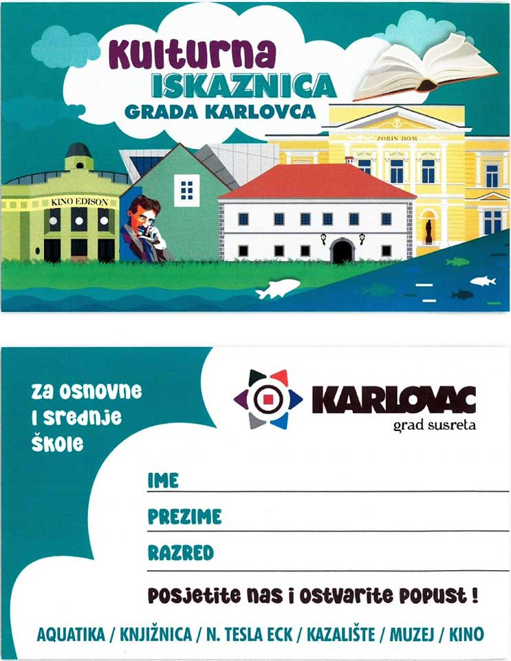 Kulturna Iskaznica Grada Karlovca U Aquatici